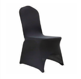 Banquet Chair with Spandex Cover - Black