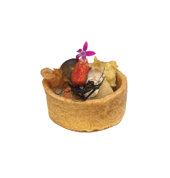 迷你丰收海味盆菜挞 Mini Seafood Pen Cai Tartlet