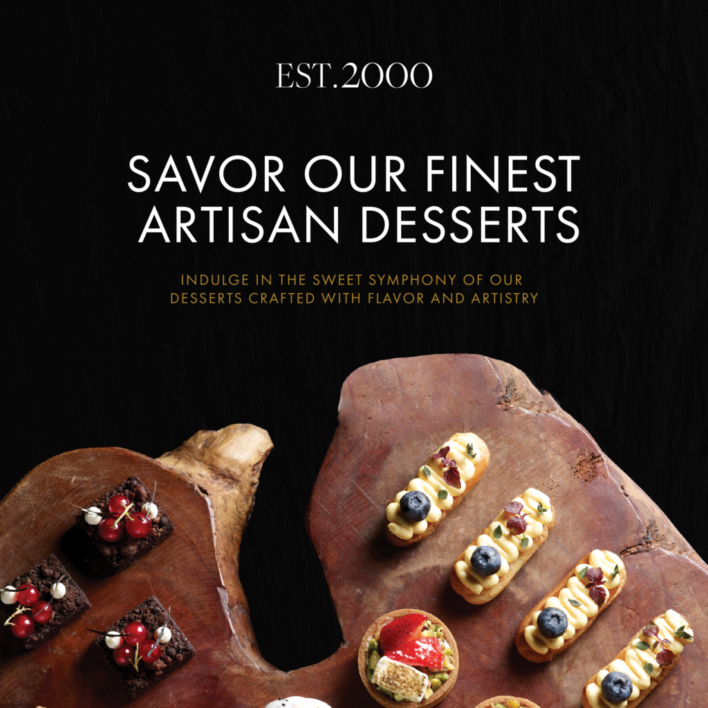 Amici Dessert Catalogue Front
