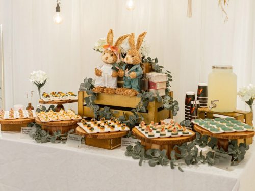 Wedding Canape - White & Rustic Theme Cropped